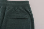 Dolce & Gabbana Green Cashmere Training Pants