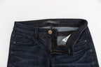 Ermanno Scervino Blue Slim Jeans Denim Pants Skinny Leg Stretch