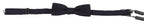 Dolce & Gabbana Blue Pattern Silk Adjustable Neck Papillon Bow Tie - Maison Luxe
