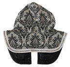 Dolce & Gabbana White Floral Whole Head Wrap One Size Cotton Hat - Maison Luxe