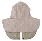 Dolce & Gabbana White Quilted Whole Head Wrap One Size Nylon Hat - Maison Luxe