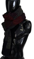 Dolce & Gabbana Multicolor Knitted Men Neck Wrap Shawl Scarf - Maison Luxe