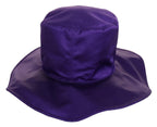 Dolce & Gabbana Purple Silk Stretch Top Hat - Maison Luxe