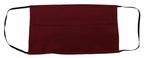 Dolce & Gabbana Maroon Silk Pleated Elastic Ear Strap One Size Face Mask - Maison Luxe