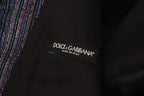 Dolce & Gabbana Multicolor Polyester Waistcoat Dress Formal Vest