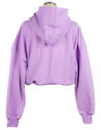 Comme Des Fuckdown Purple Cotton Women Sweater