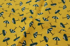 Dolce & Gabbana Yellow Printed DG Logo Square Mens Handkerchief Scarf - Maison Luxe