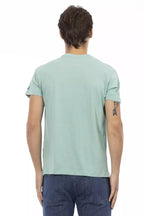 Trussardi Action Green Cotton Men's T-Shirt