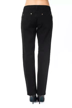 Ungaro Fever Black Cotton Women's Pant