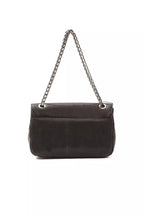 Pompei Donatella Black Leather Women Crossbody Bag