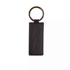 Neil Barrett Black Leather Men Keychain