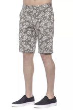 PT Torino Green Cotton Men's Bermuda Shorts