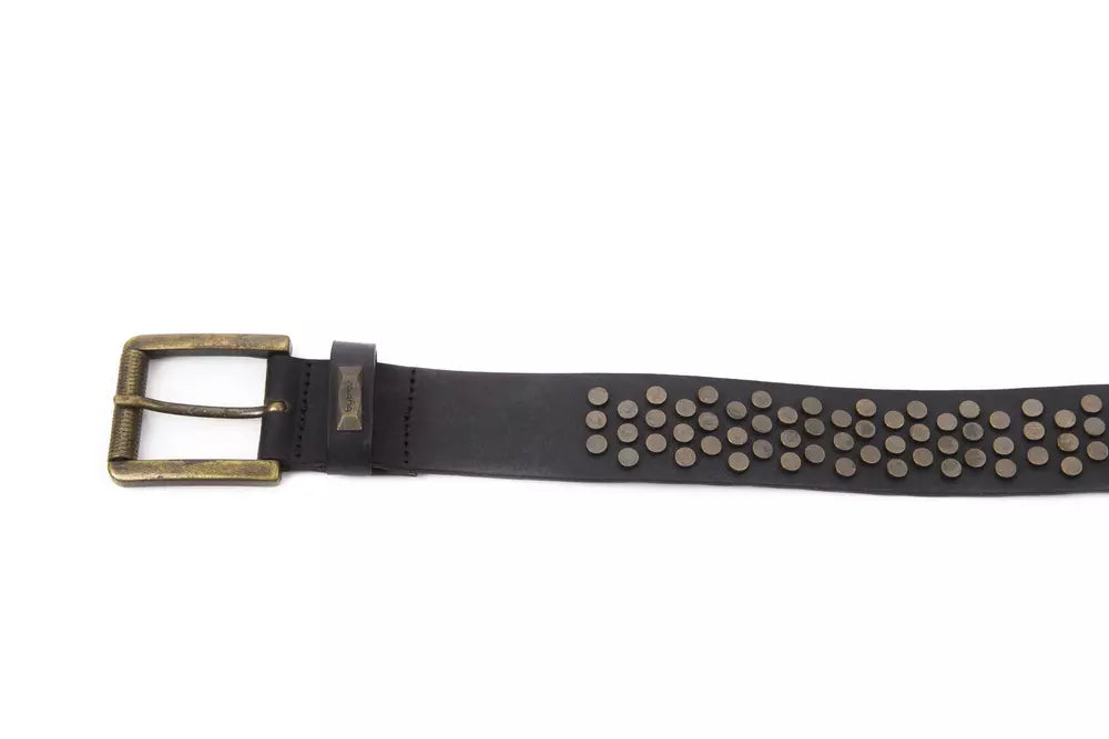 BYBLOS Black Cowhide Women Belt - Maison Luxe