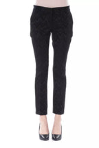 BYBLOS Black Marabou Women's Pants