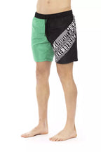 Bikkembergs Green Polyester Men's Swim Short