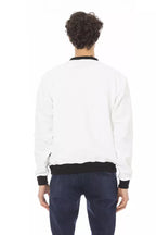 Baldinini Trend White Cotton Men's Hoodie