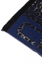 Cavalli Class Blue Wool Men Scarf - Maison Luxe