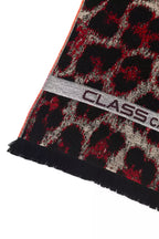 Cavalli Class Burgundy Wool Men Scarf - Maison Luxe