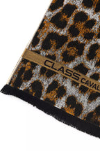 Cavalli Class Brown Wool Men Scarf - Maison Luxe