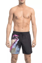 Bikkembergs Black Polyester Men's Swim Short