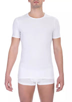 Bikkembergs White Cotton Men T-Shirt Pack