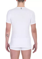 Bikkembergs White Cotton Men T-Shirt Pack