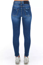 Frankie Morello Blue Denim Women's Jeans