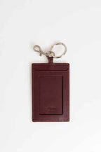 Trussardi Brown Leather Men Badge Holder