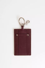 Trussardi Brown Leather Men Badge Holder