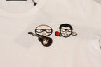 Dolce & Gabbana White #dgfamily Crewneck Cotton T-shirt