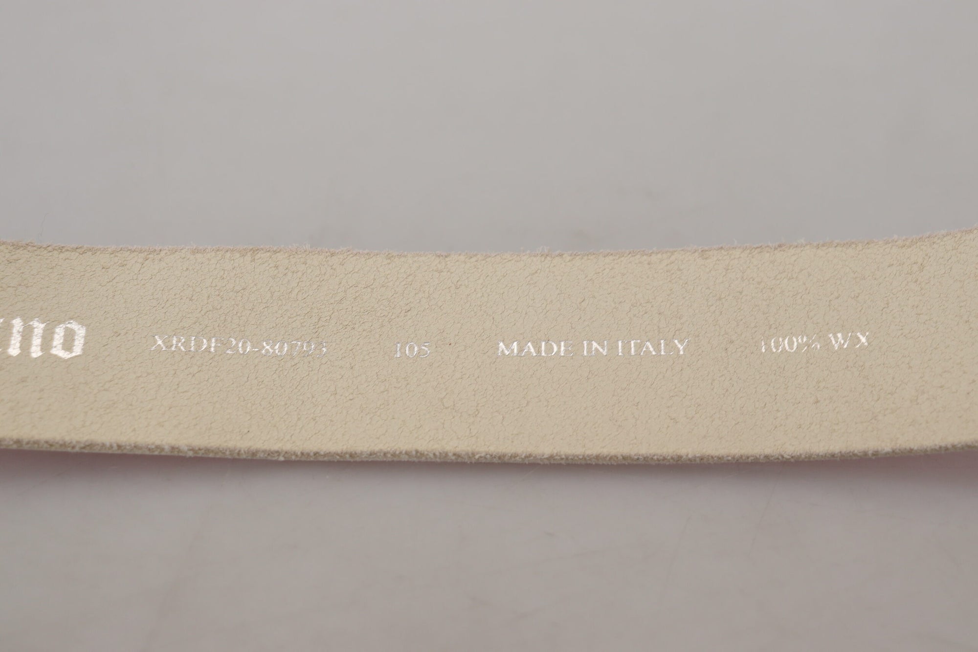 John Galliano Pink Leather Letter Logo Round Buckle Waist Belt - Maison Luxe