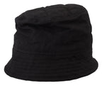 Dolce & Gabbana Black Nylon Women Bucket Cap Hat - Maison Luxe