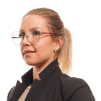 Max Mara Bronze Metal & Plastic Glasses (Frames)