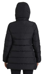 Dolce & Gabbana Black Polyester Hooded Reversible Jacket