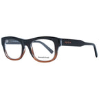 Ermenegildo Zegna Brown Plastic Glasses (Frames)