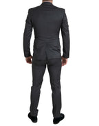Dolce & Gabbana Gray 2 Piece Double Breasted SICILIA Suit