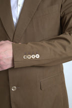 Dolce & Gabbana Brown 2 Piece Single Breasted TAORMINA Suit