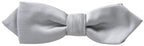 Dolce & Gabbana Gray Silk Adjustable Men Neck Papillon Bow Tie - Maison Luxe