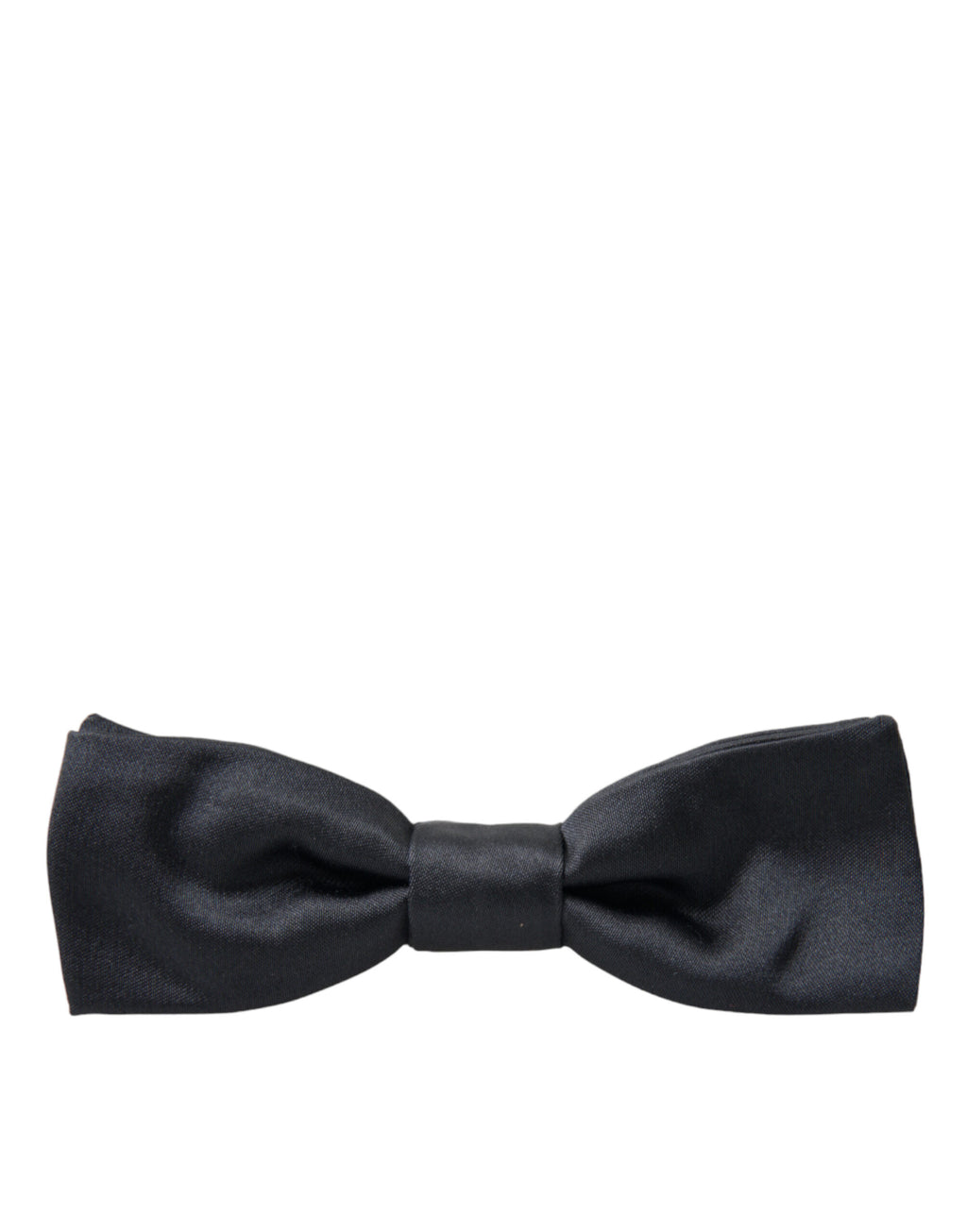 Dolce & Gabbana Dark Gray Silk Adjustable Neck Men Papillon Bow Tie - Maison Luxe