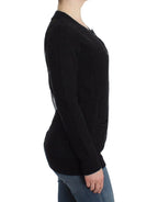 John Galliano Black wool cardigan