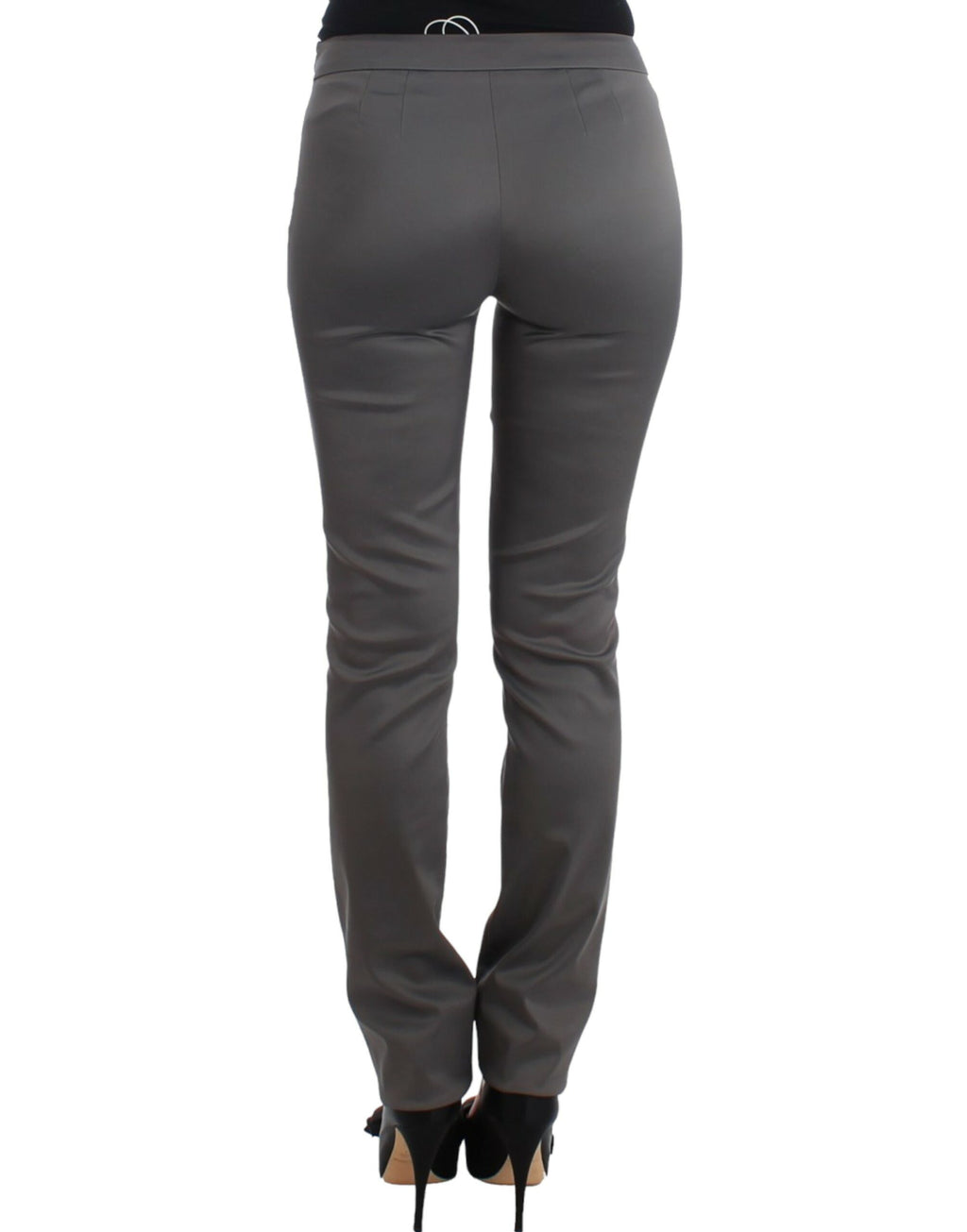 John Galliano Gray slim fit pants