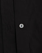 John Galliano Black cotton shirt top