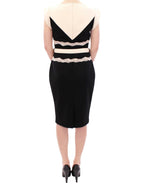 Cavalli Black lace sheath dress