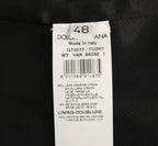 Dolce & Gabbana Gray Wool Silk Dress Vest Gilet Weste