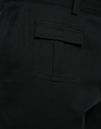 Dolce & Gabbana Black Gray slim Cotton Denim Jeans