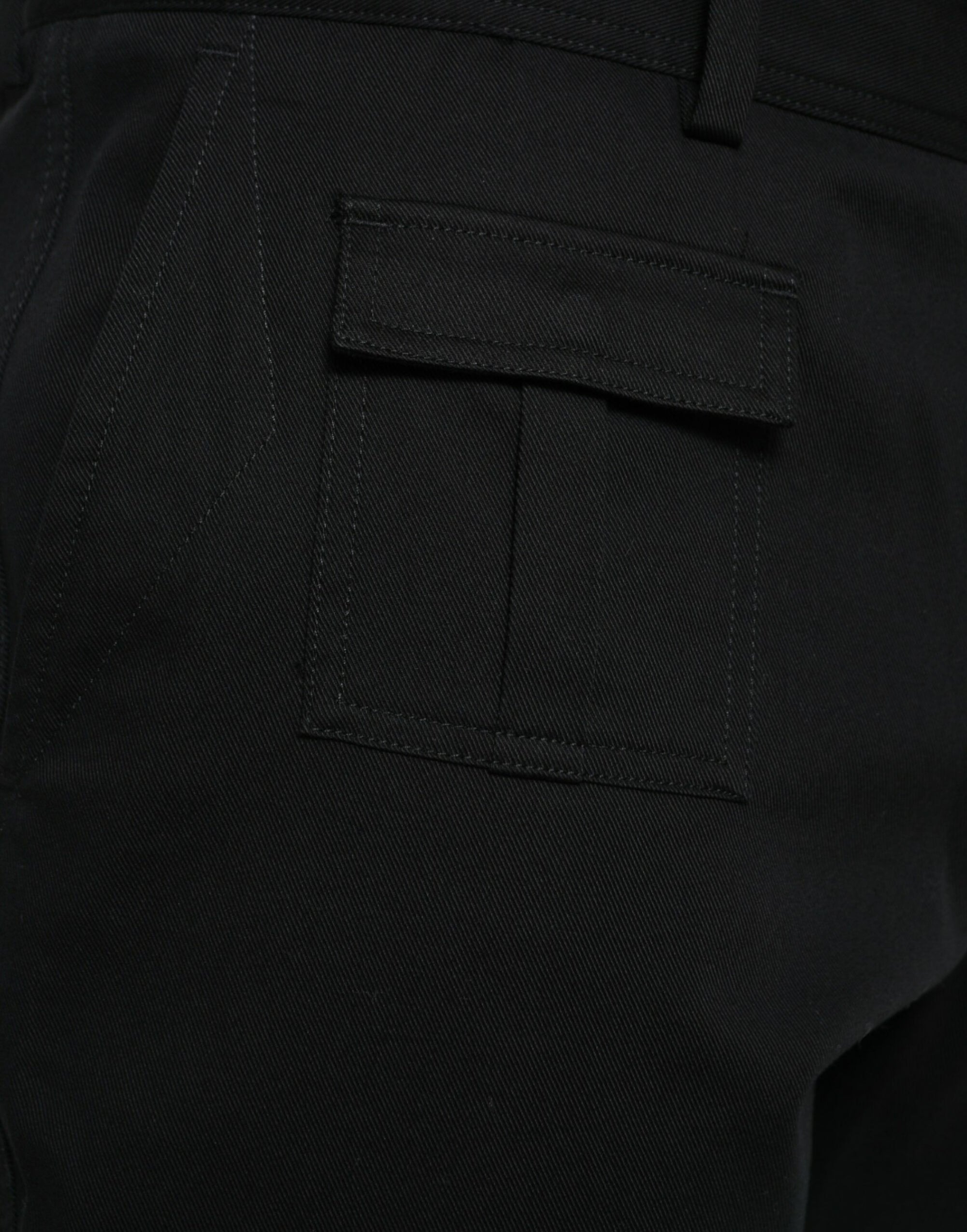 Dolce & Gabbana Black Gray slim Cotton Denim Jeans