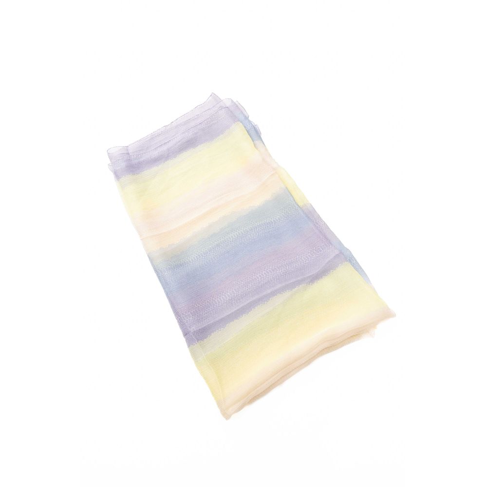 Trussardi Multicolor Silk Women Scarf - Maison Luxe