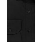 Bagutta Black Cotton Men Shirt