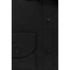 Bagutta Black Cotton Men's Slim Shirt
