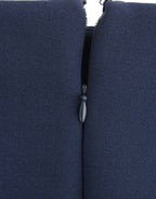 Costume National Blue nylon mini skirt